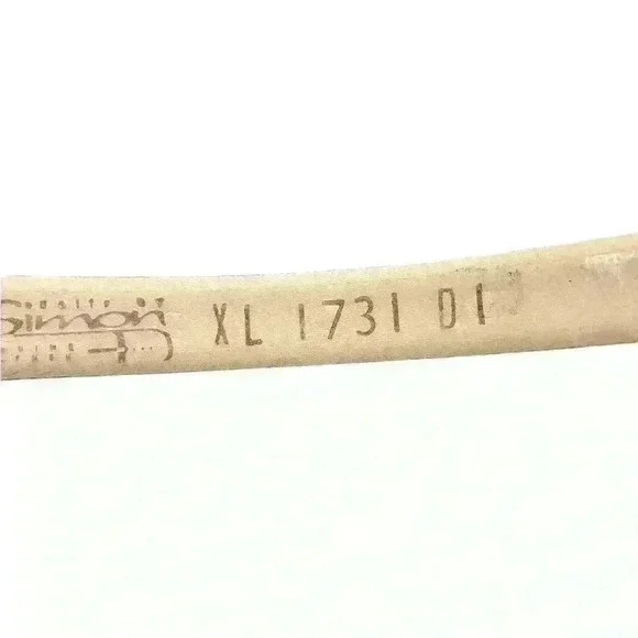 BB Simon Crystal Belt XL with Black with Crystals Made in Italy - Picture 9 of 10